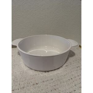 Corning Ware White Versa 1183 Oven Casserole Dish with Handles U.S.A.